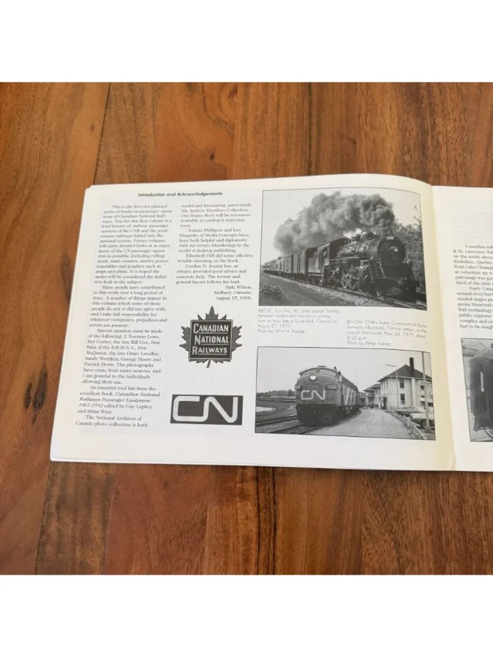 A National Passenger Chronicle: History of Canadian National Railways Dale Wilso
